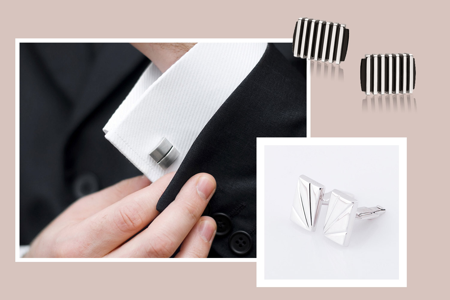 Основні правила підбору запонок до вечірнього дрес-коду